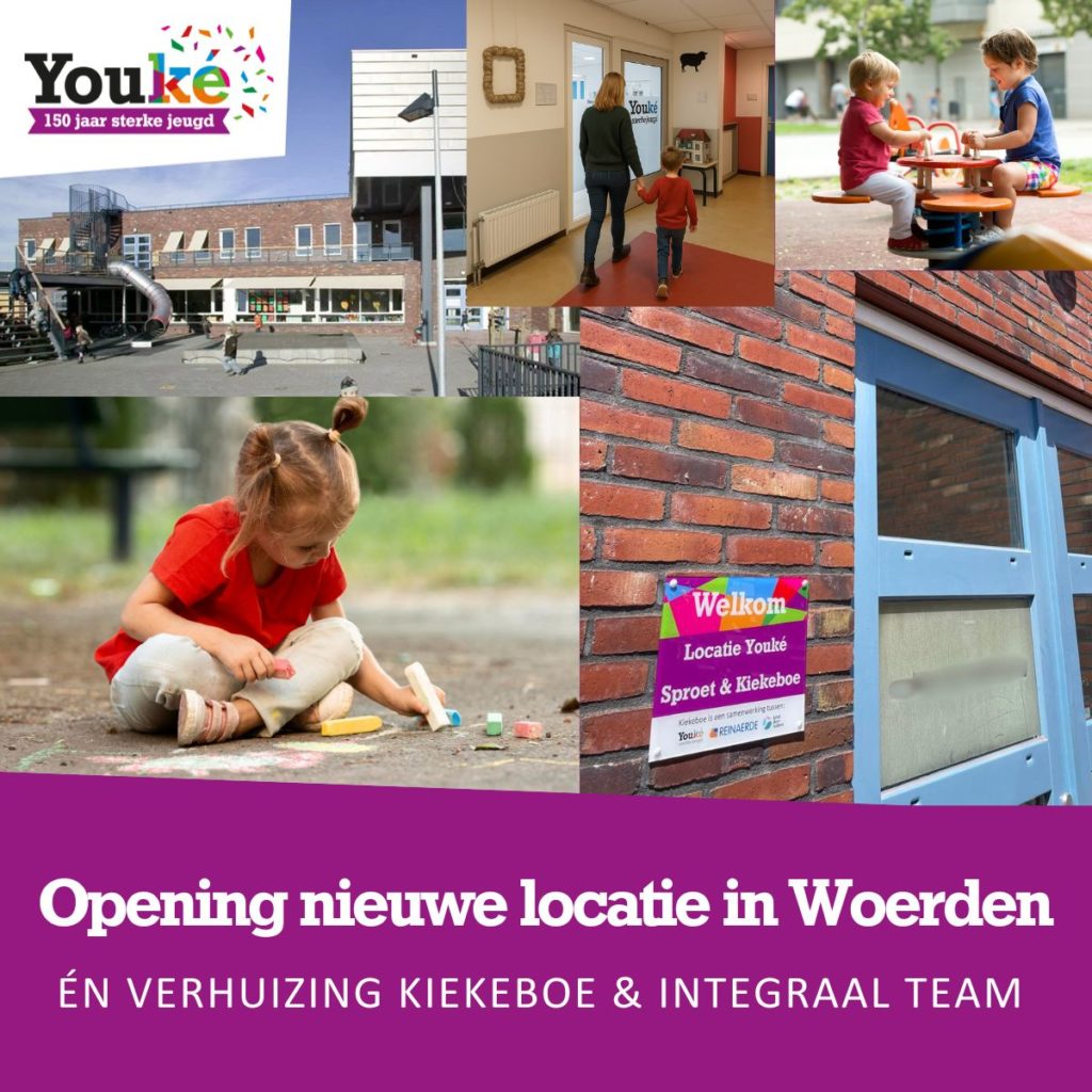 Opening nieuwe locatie in Woerden en verhuizing Kiekeboe